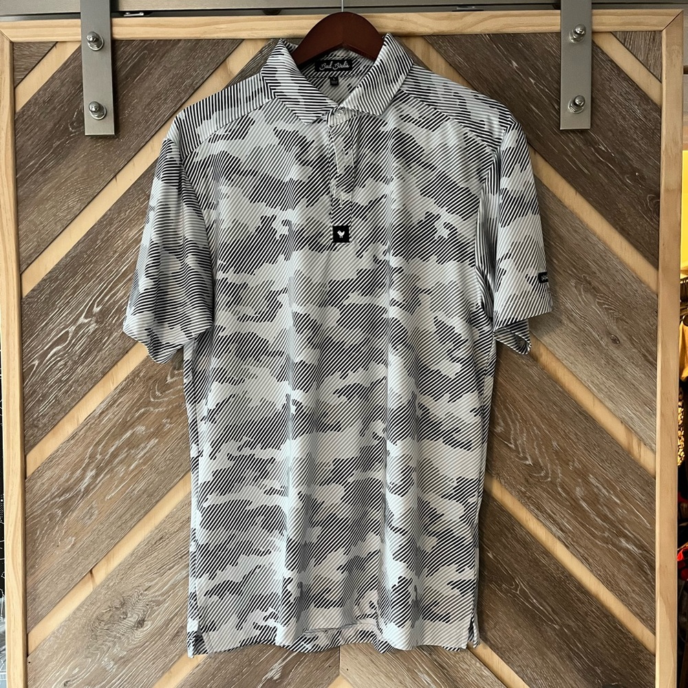 Bad Birdie Polo - Frostbite - Size Large.